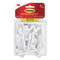 Wall Racks & Hooks | Command 17001ES-MEGA 3 lbs. Capacity Medium Plastic General Purpose Hooks - White (20/Pack) image number 0