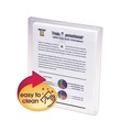 File Folders | Smead 89540 9.75 x 11.63 Open-End (Vertical) Poly String and Button Interoffice Envelopes - Clear (5/Pack) image number 4