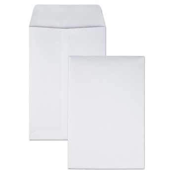 Quality Park QUA43317 6.5 in. x 9.5 in. Redi-Seal Cheese Blade Flap Catalog Envelope - White (100/Box)