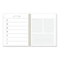 Notebooks & Pads | Blue Sky BLS139479 11 in. x 8.5 in. 12-Month (Jan-Dec 2026) Life Note-It Leah Weekly/Monthly Notes Planner - Gray/Pink/White Cover image number 9