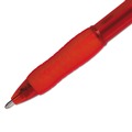 Pens | Paper Mate 89467 Bold 1.4 mm Profile Retractable Ballpoint Pen - Red Ink, Translucent Red Barrel (1-Dozen) image number 2