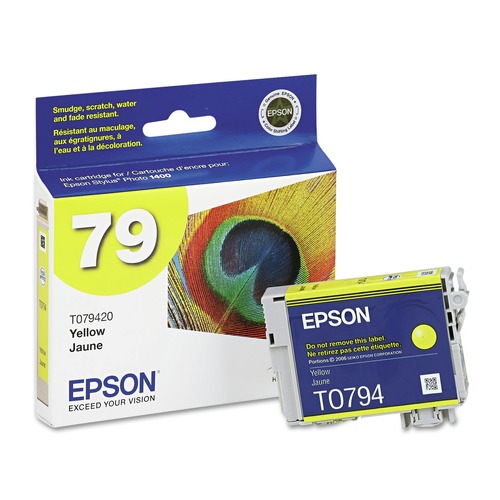 Back to School Sale | Epson T079420 T079420 (79) 810 Page-Yield Claria High-Yield Ink - Yellow image number 0