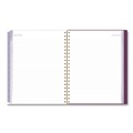 Notebooks & Pads | AT-A-GLANCE LB38905A 11 in. x 8.5 in. 12-Month (Jul 2025-Jun 2026) Leah Bisch Petite Floral Academic Weekly Monthly Planner - Purple/Green Cover image number 5