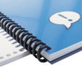Sheet Protectors | GBC 2515665P 5/16 in. Capacity Instant Report Kit - Clear/Black Cover/Black Spine (2/Pack) image number 2