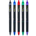 Pens | Pilot 17354 0.5 mm Extra-Fine FriXion Synergy Clicker Erasable Retractable Gel Pen - Assorted Ink/Barrel Colors (5/Pack) image number 2
