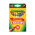 Arts & Crafts Supplies | Crayola 523016 Classic Color Crayons (16/Box) image number 0