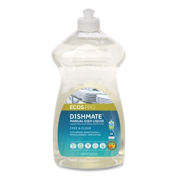  | ECOS PRO PL9721/6 Dishmate Manual Dish Liquid 25 oz Bottle