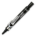 Permanent Markers | Avery 24878 MARKS A LOT Broad Bullet Tip Large Desk-Style Permanent Marker with Metal Pocket Clip - Black (1-Dozen) image number 1
