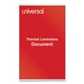 Laminating Supplies | Universal UNV84630 9 in. x 14.5 in. 3 mil Laminating Pouches - Gloss Clear (25/Pack) image number 3