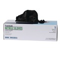 Disposable Gloves | Boardwalk 396SBXA 4.4 mil Disposable General-Purpose Powder-Free Nitrile Gloves - Small, Black (100/Box) image number 3