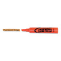Highlighters | Avery 24050 HI-LITER Desk-Style Chisel Tip Highlighters - Fluorescent Orange Ink/Black Barrel (1-Dozen) image number 2