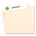 Labels | Avery 05052 0.5 in. Diameter Handwrite Only Self-Adhesive Removable Round Color-Coding Labels - Neon Green (840/Pack) image number 2