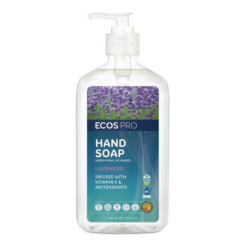 Hand Soaps | ECOS PRO PL9665/6 Liquid Hand Soap Lavender Scent 17 oz image number 0