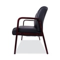 Office Furniture & Lighting | Alera ALERL2319M Reception Lounge WL Series 65.13 in. x 26.13 in. x 33 in. 3-Seat Sofa - Black image number 4