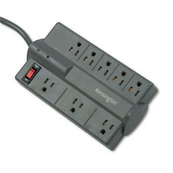 Kensington K38218NA Guardian Premium 1080 J Surge Protector with 8 AC Outlets and 6 ft. Cord - Gray