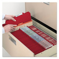 File Folders | Smead 14003 2 in. Expansion Top Tab Classification Folders with 6 SafeSHIELD Fasteners - Letter Size/Red Exterior (10/Box) image number 5