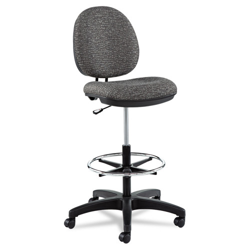 Just Launched | Alera ALEIN4641 Interval Series 23.93 in. to 34.53 in. Seat Height Swivel Task Stool - Graphite Gray image number 0