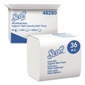  | Scott 48280 2-Ply Septic-Safe Hygienic Bath Tissue - White (36-Packs/Carton) image number 0