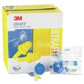 Safety & First Aid | 3M 340-4002 25NRR E-A-R UltraFit Multi-Use Corded Earplugs - Yellow/Blue (50/Box) image number 1