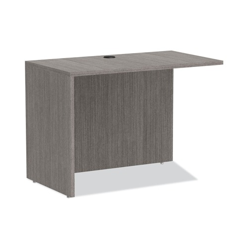 Office Desks & Workstations | Alera ALEVA354224GY 42 in. x 23.63 in. x 29.5 in. Valencia Series Reversible Return/Bridge Shell - Gray image number 0