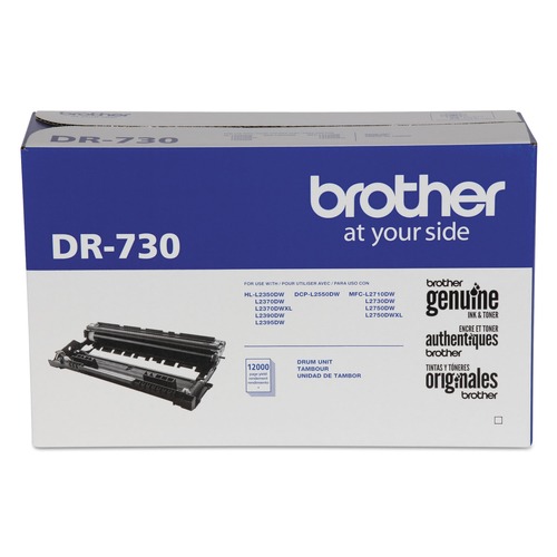 Ink & Toner | Brother DR730 DR730 12,000 Page-Yield Drum Unit - Black image number 0