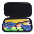 Back to School Sale | Innovative Storage Designs 67000 8.75 in. x 5.25 in. x 2 in. Soft-Sided Pencil Case - Large, Black image number 2