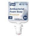 Hand Sanitizers | Tork 401815 1L Unscented Premium Antibacterial Foam Soap (6/Carton) image number 0