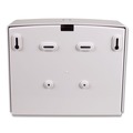 Paper & Dispensers | Scott KCC 09214 Scottfold 10.75 in. x 4.75 in. x 9 in. Folded Towel Dispenser - White (1/Carton) image number 2