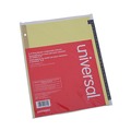 Dividers & Tabs | Universal UNV20821 Deluxe Preprinted Simulated Leather A-to-Z Tab Dividers with Gold Printing - Buff (1 Set) image number 1