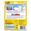 Washable Markers | Crayola 587808 Broad Bullet Tip Ultra-Clean Washable Markers - Assorted Colors (8/Set) image number 2