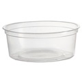  | WNA WNA APCTR08 8 oz. Plastic Deli Containers - Clear (50/Pack, 10 Packs/Carton) image number 1