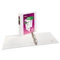 Binders | Avery 17022 3 Slant Rings 1.5 in. Capacity 11 in. x 8.5 in. Durable View Binder with DuraHinge - White image number 2