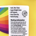 Arts & Crafts Supplies | Cra-Z-Art 760042 1 Gallon Washable Kids Paint Bottle - Yellow image number 2