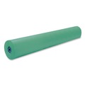 Arts & Crafts Supplies | Pacon P0063160 35 lbs. Wrapping Weight 36 in. x 1000 ft. Rainbow Duo-Finish Colored Kraft Paper - Aqua (1-Roll) image number 1