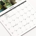 Bulletin Boards | Blueline C173121 12-Month (Jan to Dec): 2026 12 in. x 17 in. Minimalistic Artwork Wall Calendar - White/Multicolor Sheets image number 3