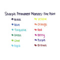 Permanent Markers | Sharpie 30008 Fine Bullet Tip Permanent Marker - Purple (1-Dozen) image number 5