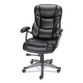 Office Chairs | Alera ALEBN41B19 18.11 in. - 22.05 in. Seat Height Birns Series High-Back Task Chair Supports Up to 250 lbs. - Black Seat/Back, Chrome Base image number 0