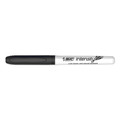 Washable Markers | BIC GDE11 BLK Intensity Low Odor Dry Erase Marker - Fine Bullet Tip/Black (1-Dozen) image number 1