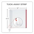 Binders | Cardinal 14650 8.5 x 11 Expanding Zipper Binder Pocket - Assorted Colors (5/Pack) image number 4