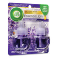 Odor Control | Air Wick 62338-78473 0.67 oz. Scented Oil Refill - Lavender and Chamomile (2/Pack) image number 1