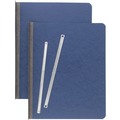 Back to School Sale | ACCO A7025973A 8.5 in. x 11 in. 3 in. Capacity Two-Piece Prong Fastener Pressboard Report Cover with Tyvek Reinforced Hinge - Dark Blue image number 1
