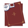 Frames | Geographics 47842 Certificate/Document Cover, 8.75 x 11.25, Red, 5/Pack image number 2