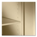Office Filing Cabinets & Shelves | Tennsco 2470-LGY 36 in. x 24 in. x 78 in. High Deluxe Cabinet - Light Gray image number 4