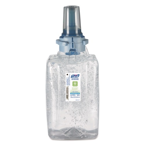 Hand Sanitizers | PURELL 8803-03 1200 mL Fragrance-Free Green Certified Advanced Refreshing Gel Hand Sanitizer for ADX-12 image number 0