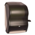 Paper Towel Holders | Tork 84TR 12.94 in. x 9.25 in. x 15.5 in. Hand Towel Roll Dispenser - Smoke image number 1
