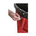 Trash & Waste Bins | Rubbermaid Commercial FG263200RED 32 gal. Plastic Vented Round Brute Container - Red image number 4