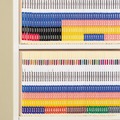 File Folders | Smead 34105 0.75 in. Expansion 2 Fasteners Letter Size TUFF Laminated Fastener Folders with Reinforced Tab - Manila Exterior (50/Box) image number 5