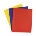 Back to School Sale | Smead 87746 11 x 8.5 Poly Two-Pocket Folder with Fasteners - Assorted (6/Pack) image number 3
