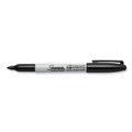 Washable Markers | Sharpie 1927432 Fine Bullet Tip Extreme Marker - Black (1-Dozen) image number 4