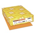Copy & Printer Paper | Astrobrights 22851 65 lbs. 8.5 in. x 11 in. Colored Cardstock - Cosmic Orange (250/Pack) image number 0